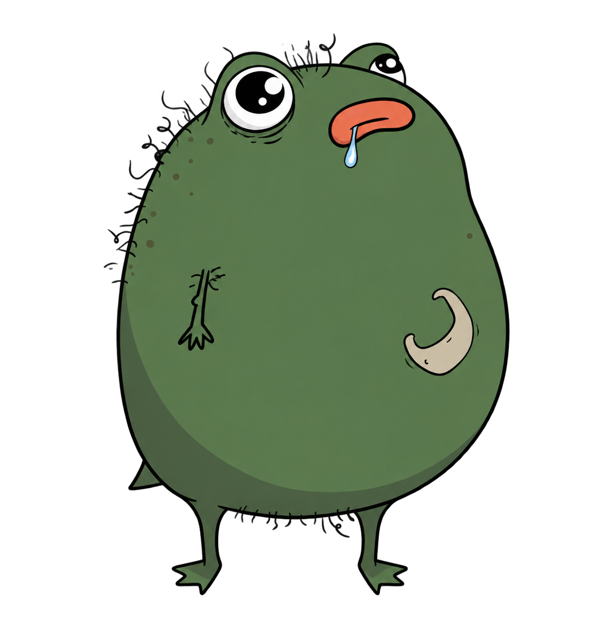 Green Pistacio character